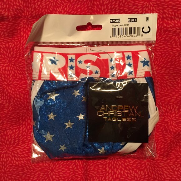 Andrew Christian Superhero  Brief Size LARGE 🆕🩲🌟 - Picture 11 of 13